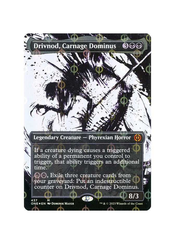 Drivnod, Carnage Dominus - Foil