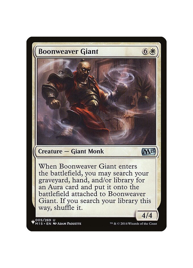 Boonweaver Giant