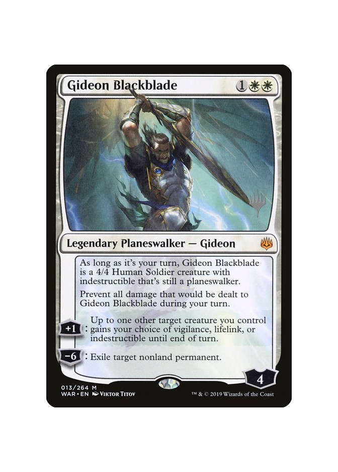 Gideon Blackblade - Foil