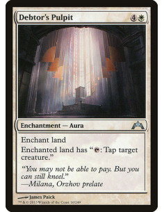 Debtor's Pulpit - Foil