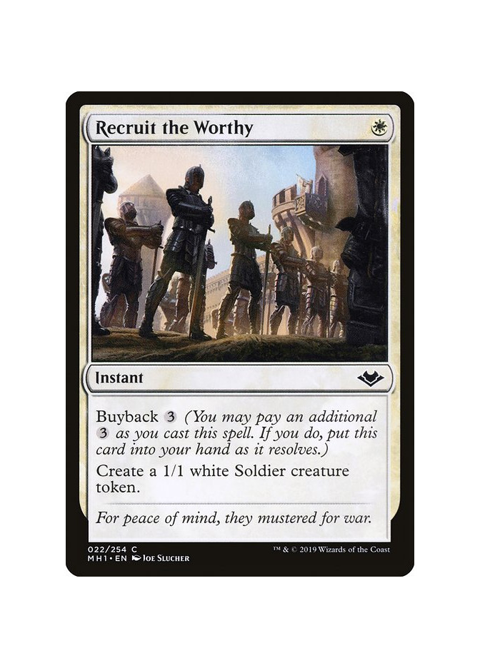 Recruit the Worthy - Foil