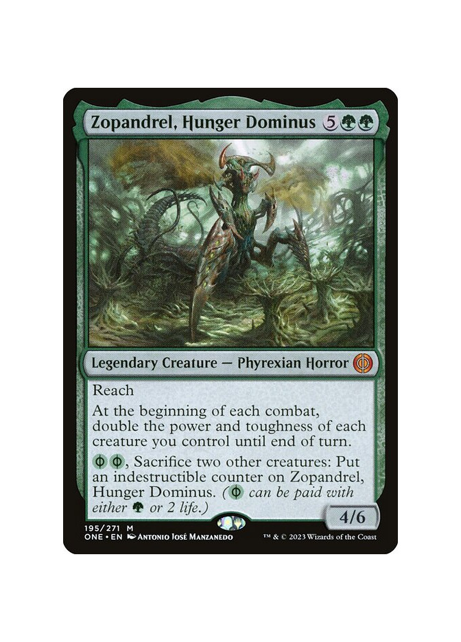 Zopandrel, Hunger Dominus
