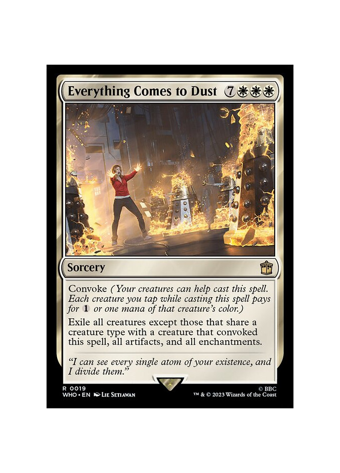 Everything Comes to Dust - Foil