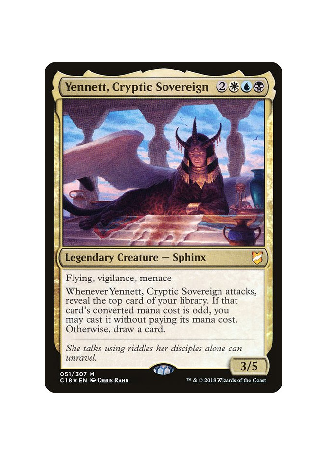 Yennett, Cryptic Sovereign - Foil