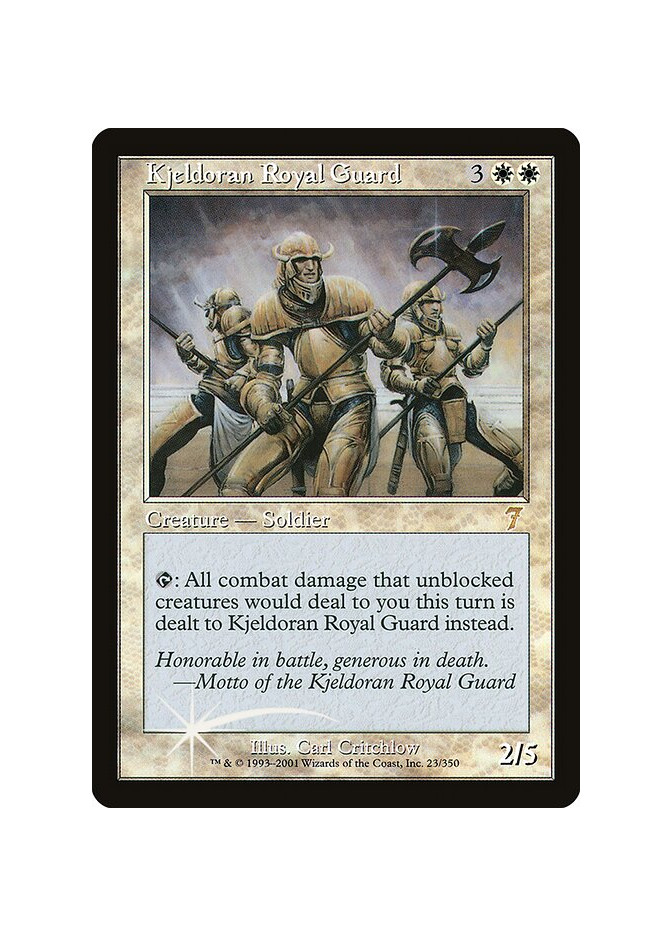 Kjeldoran Royal Guard - Foil