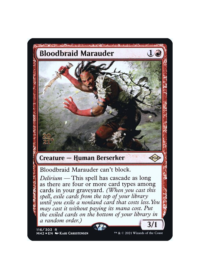 Bloodbraid Marauder - Foil