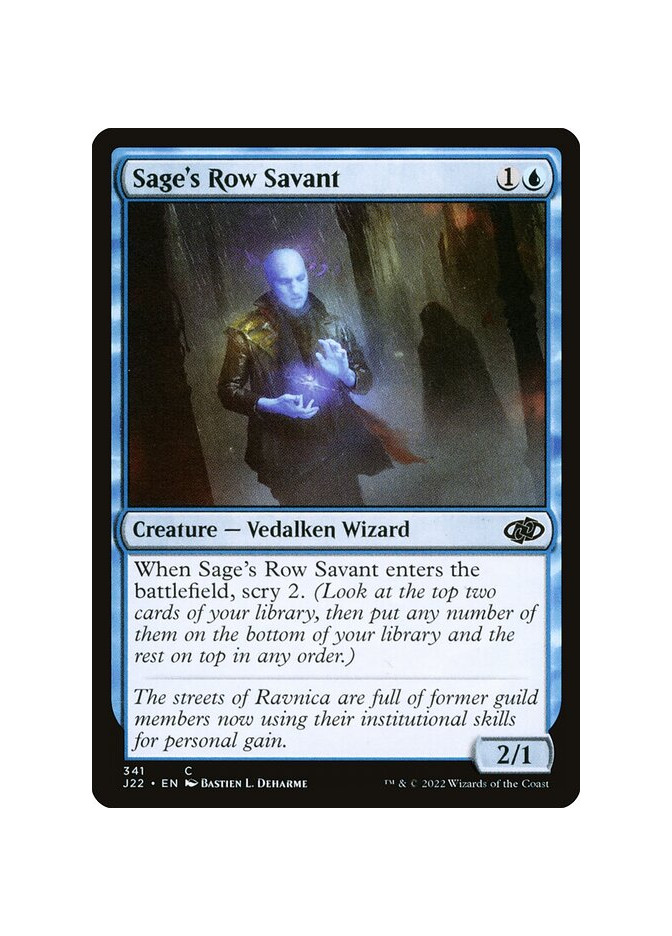 Sage's Row Savant