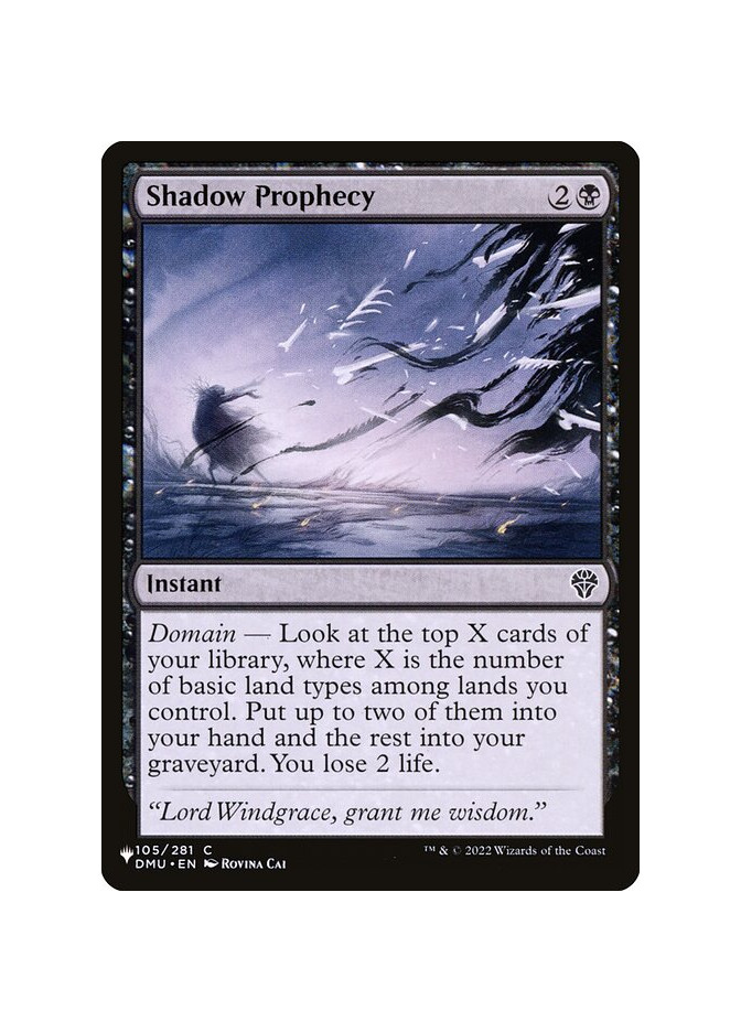 Shadow Prophecy
