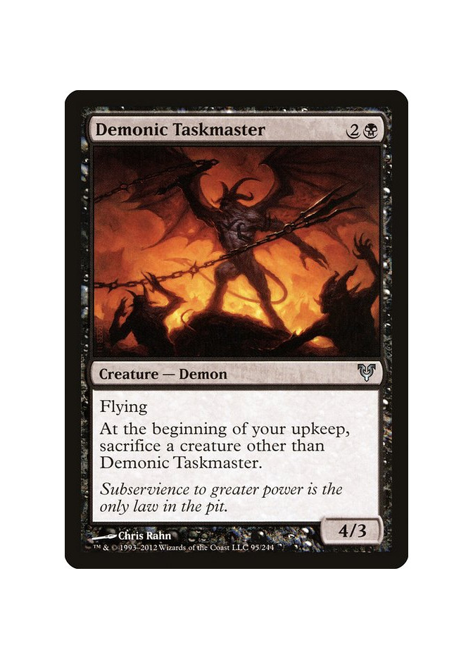 Demonic Taskmaster