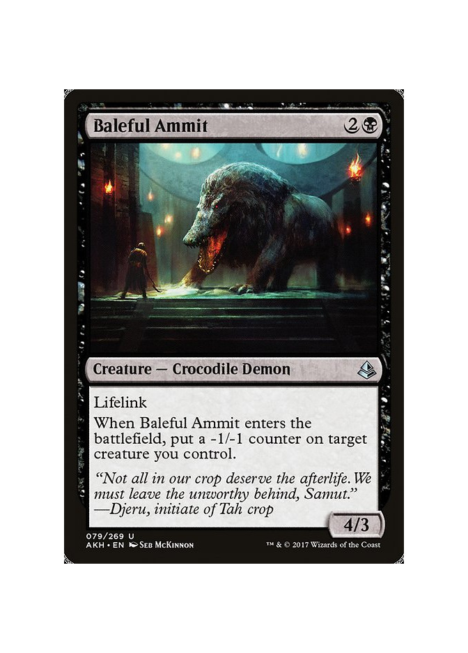 Baleful Ammit