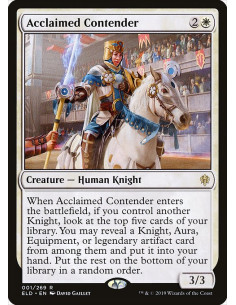 Acclaimed Contender - Foil