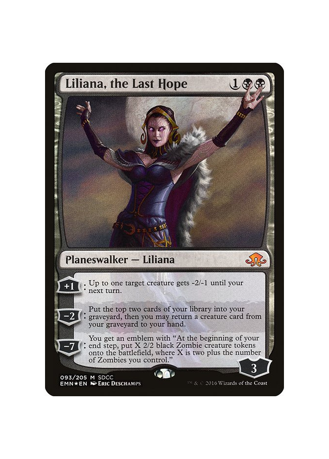 Liliana, the Last Hope - Foil