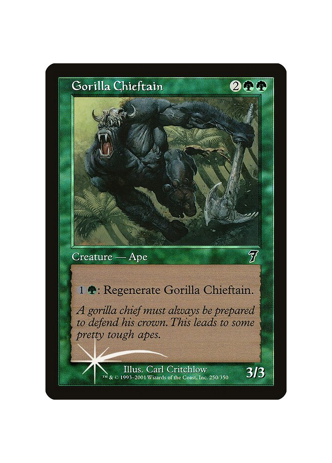 Gorilla Chieftain - Foil