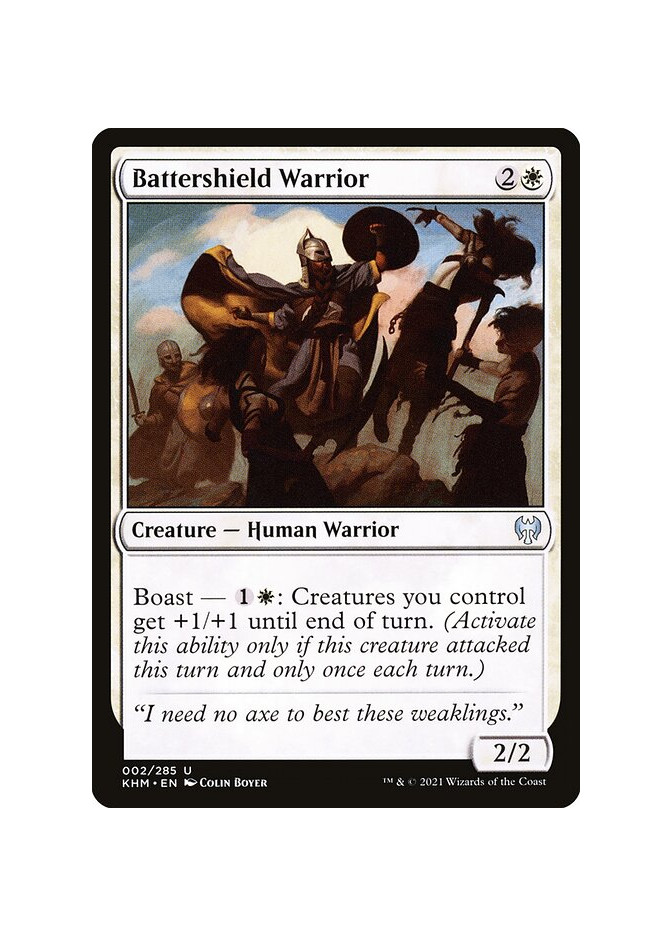 Battershield Warrior - Foil