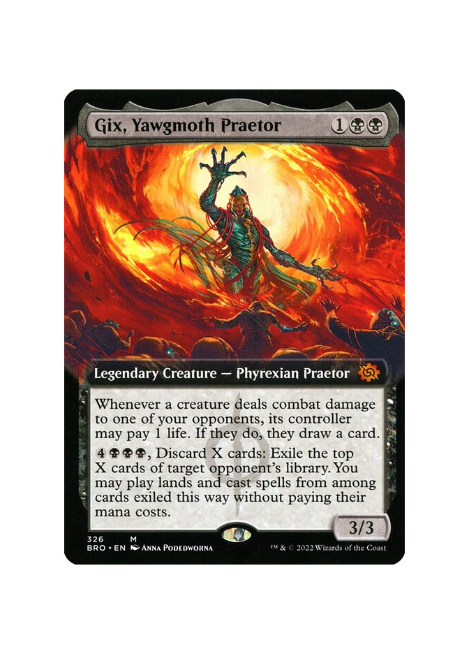 Gix, Yawgmoth Praetor - Foil