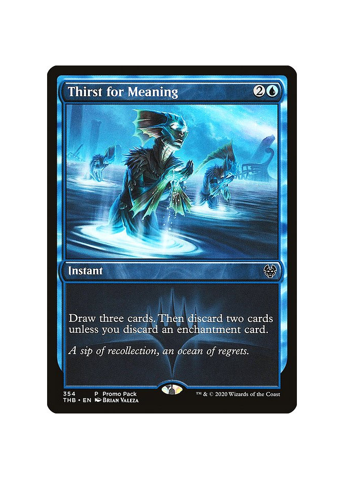 Thirst for Meaning - Foil