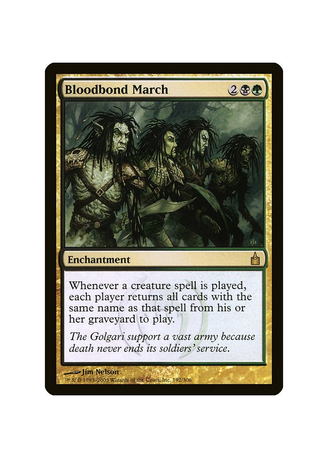 Bloodbond March - Foil