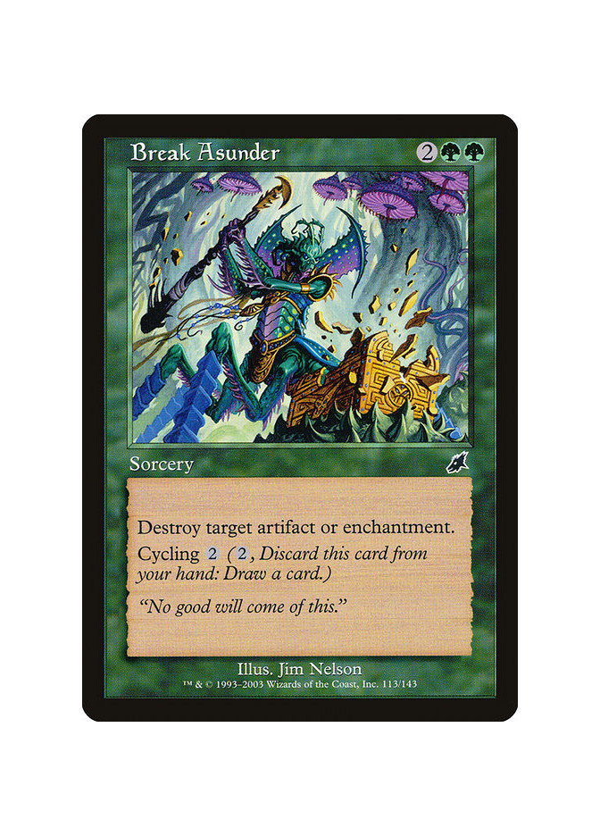 Break Asunder - Foil