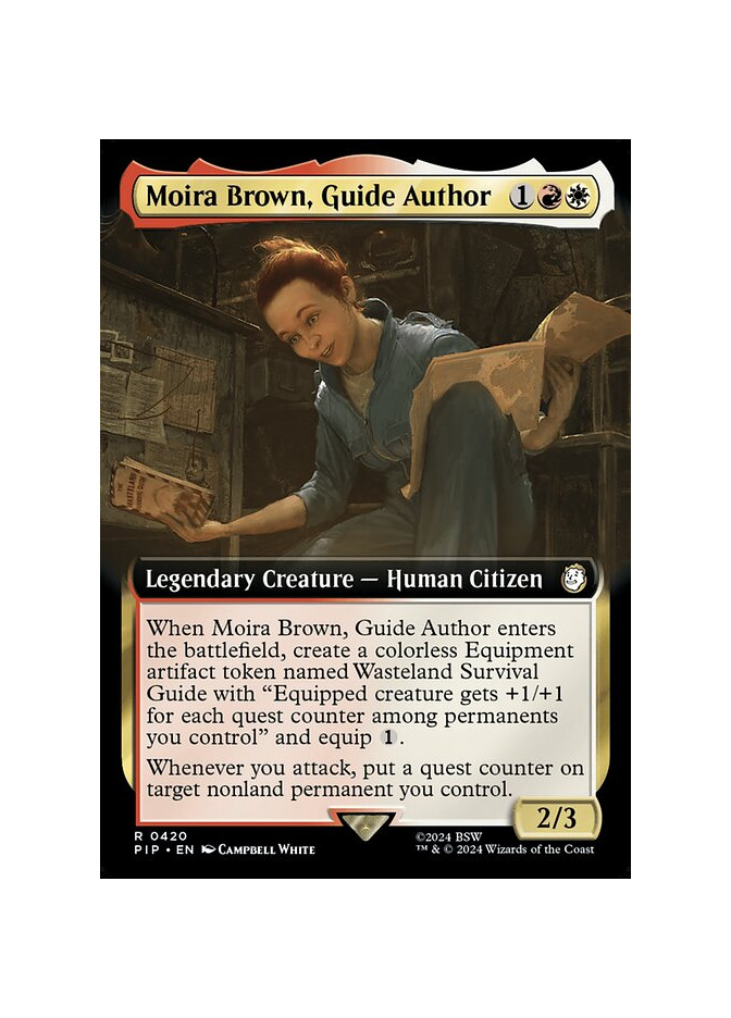 Moira Brown, Guide Author - Foil