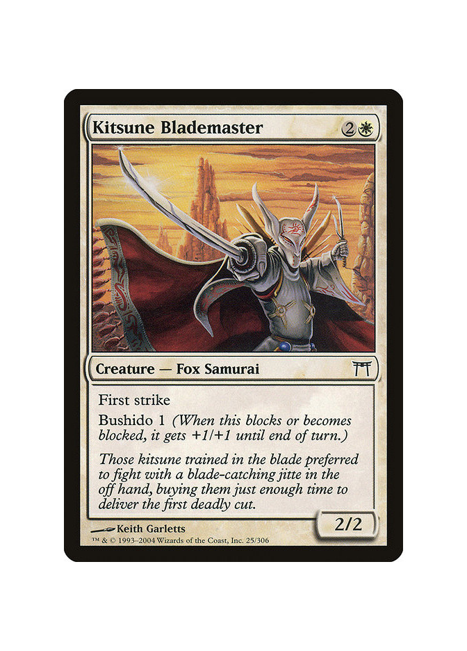 Kitsune Blademaster - Foil