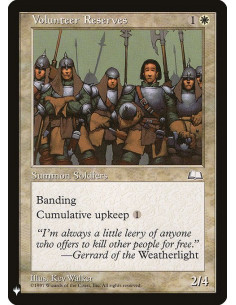 Volunteer Reserves
