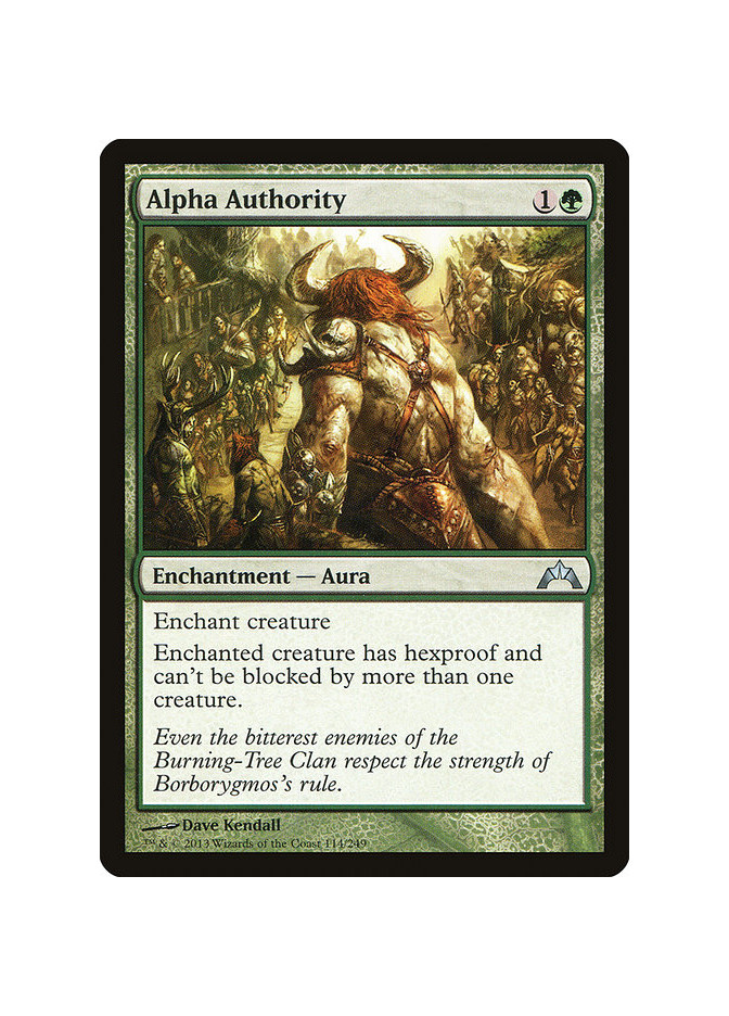 Alpha Authority - Foil