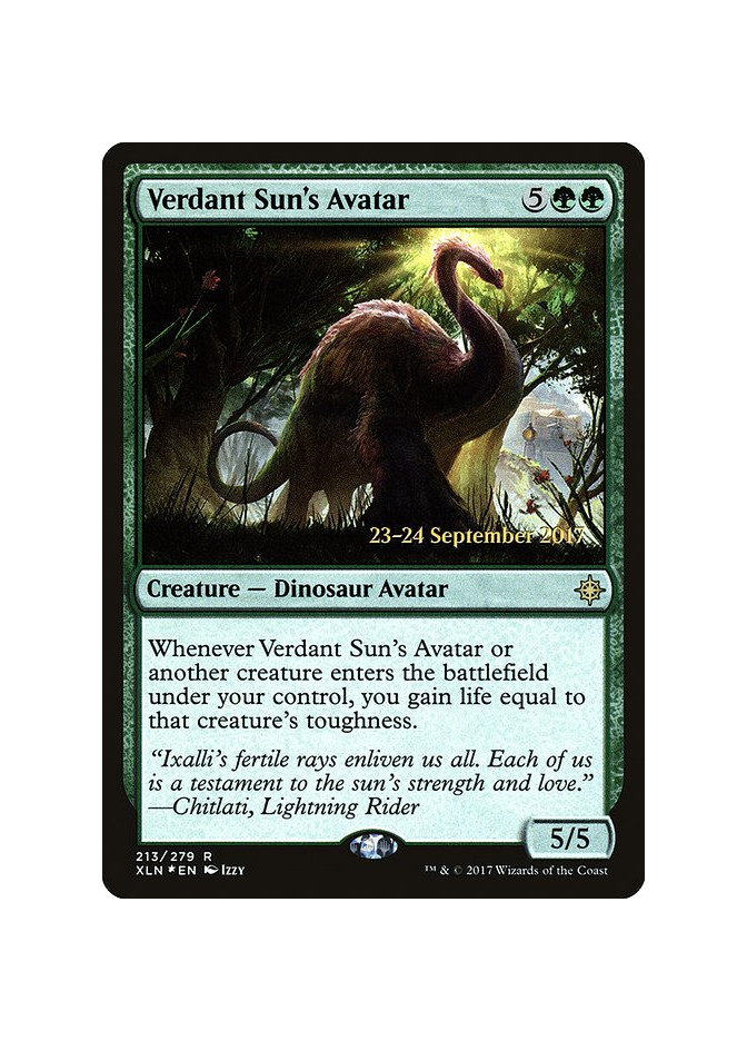 Verdant Sun's Avatar - Foil