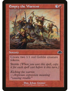 Empty the Warrens - Foil