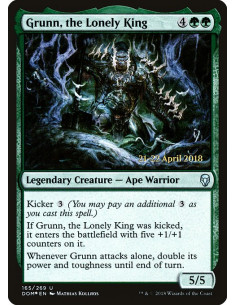 Grunn, the Lonely King - Foil