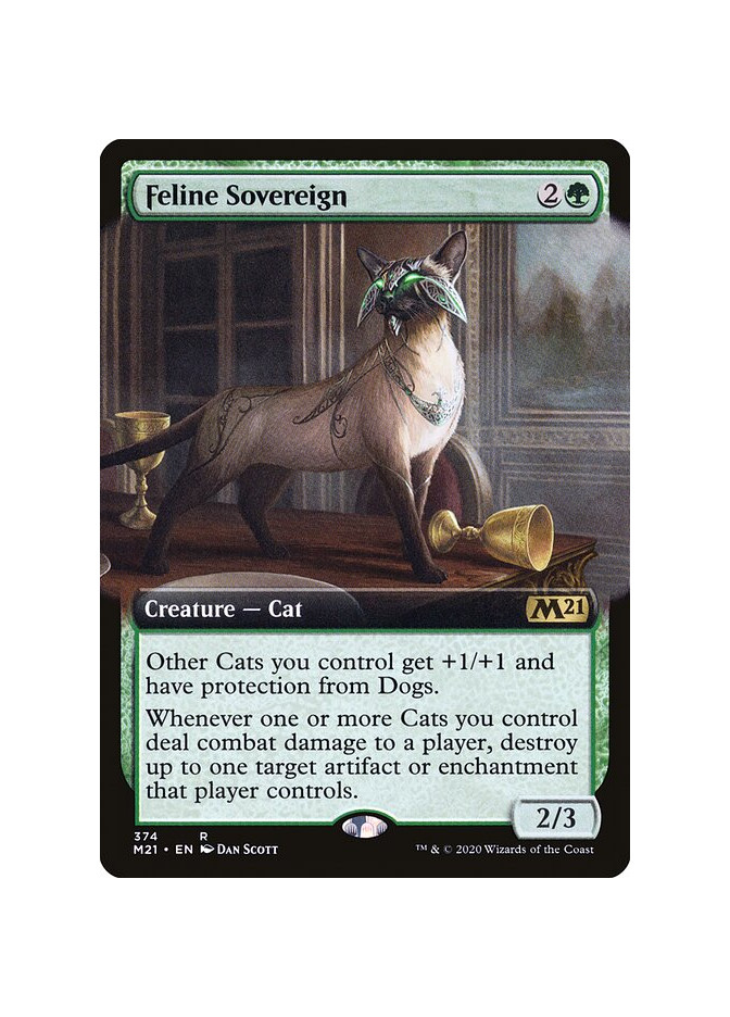 Feline Sovereign - Foil