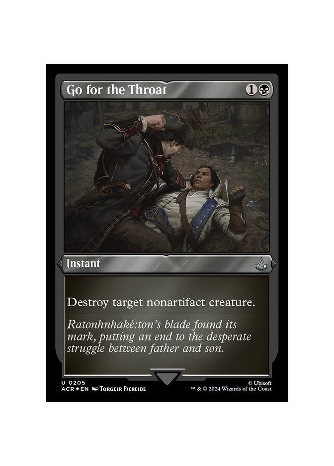 Go for the Throat - Foil