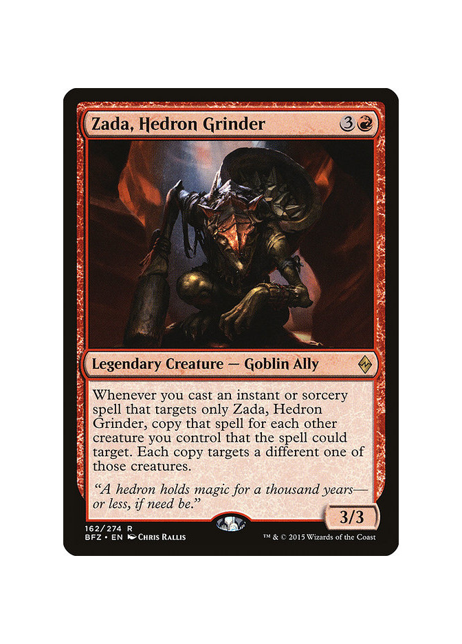 Zada, Hedron Grinder