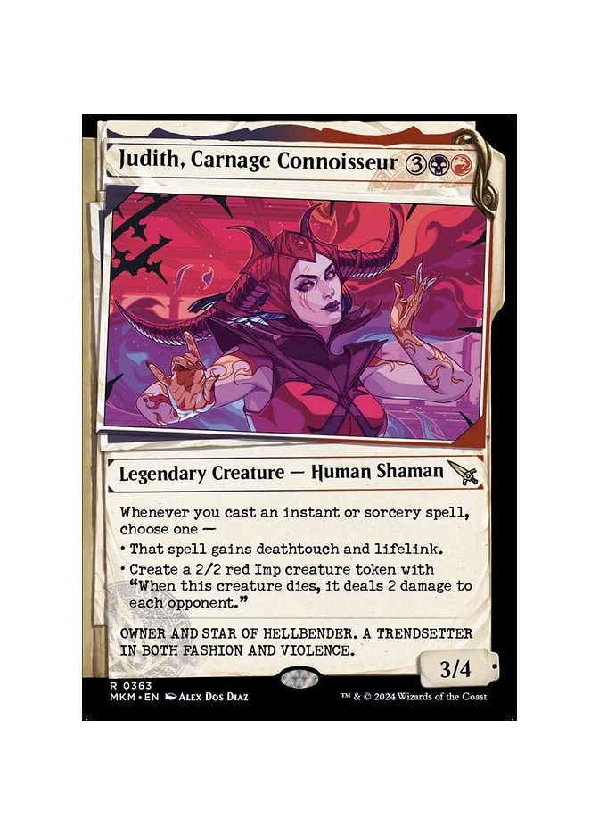 Judith, Carnage Connoisseur - Foil