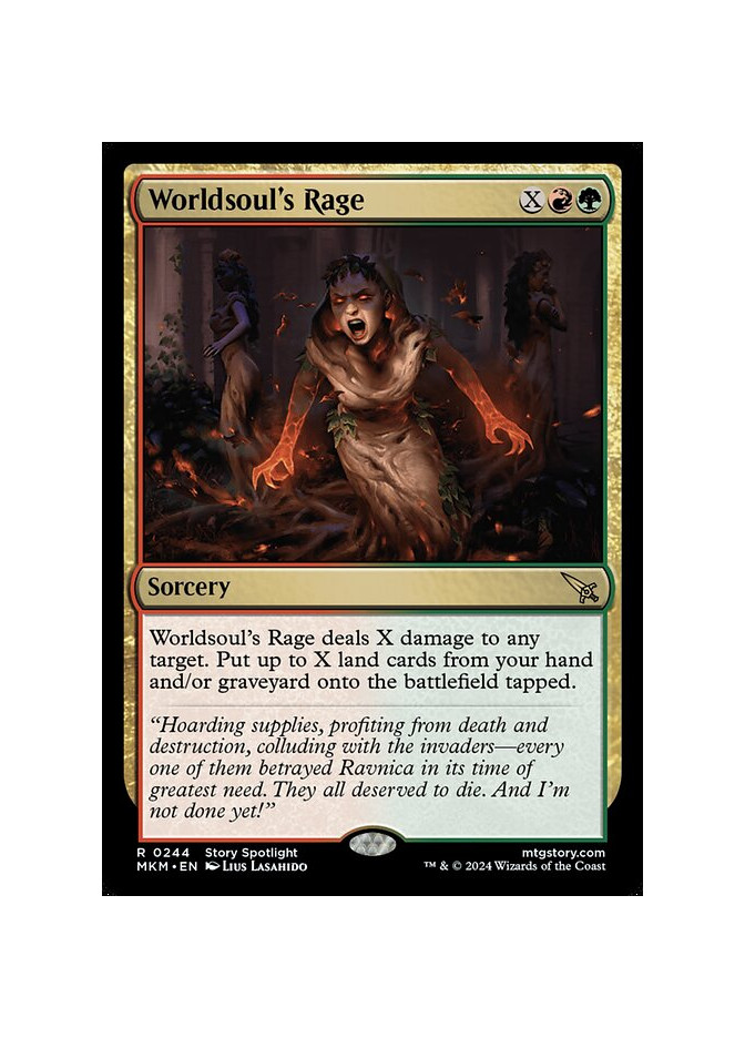 Worldsoul's Rage - Foil