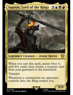 Sauron, Lord of the Rings - Foil