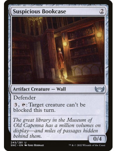Suspicious Bookcase - Foil