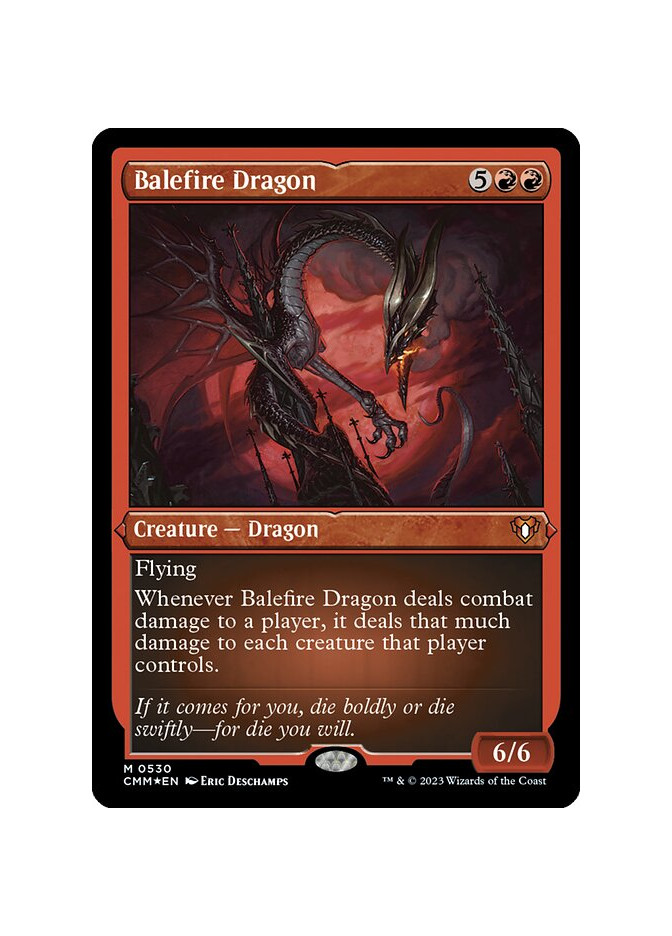 Balefire Dragon - Foil