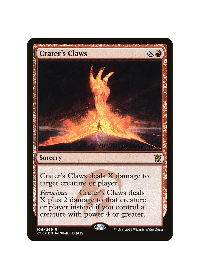 Crater's Claws - Foil