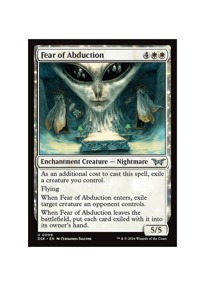 Fear of Abduction - Foil