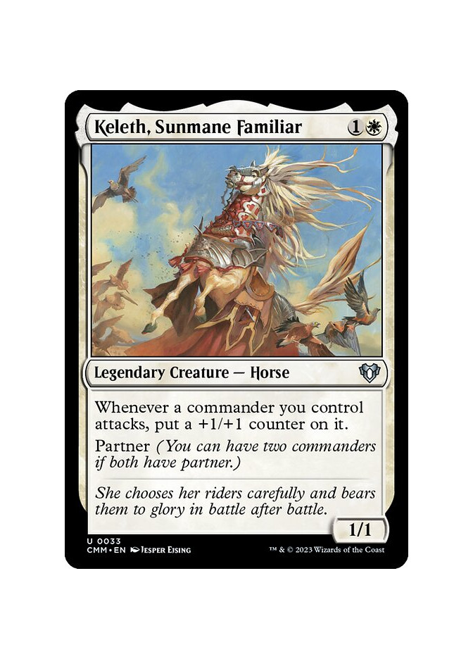 Keleth, Sunmane Familiar - Foil