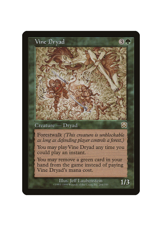 Vine Dryad - Foil