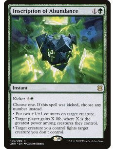 Inscription of Abundance - Foil