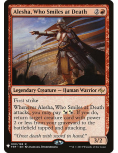 Alesha, Who Smiles at Death
