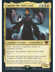 Sauron, the Dark Lord - Foil