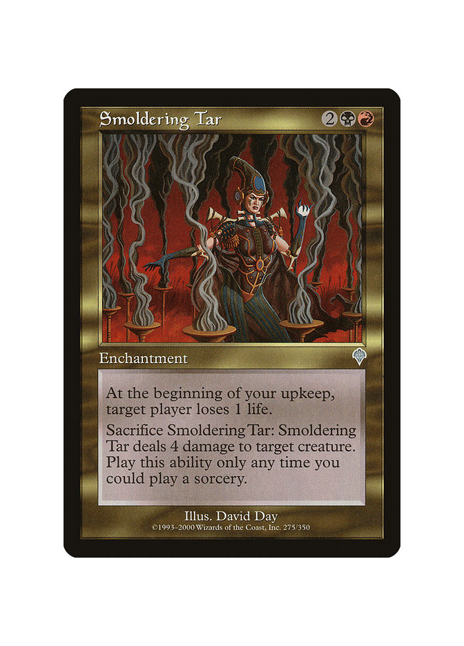 Smoldering Tar - Foil