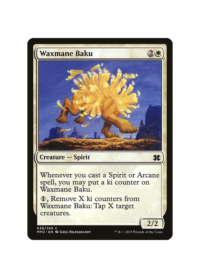 Waxmane Baku - Foil