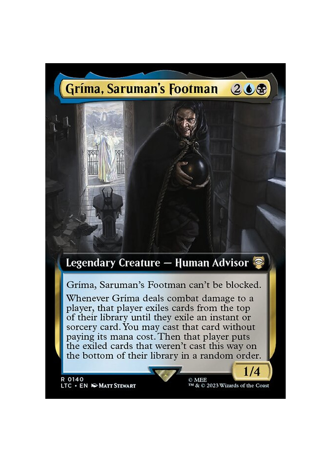 Gríma, Saruman's Footman