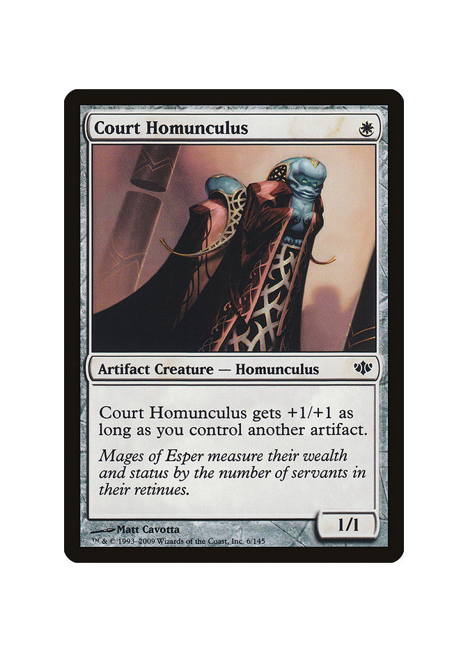 Court Homunculus - Foil