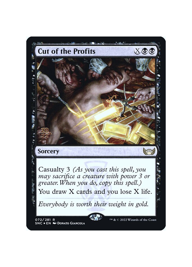 Cut of the Profits - Foil