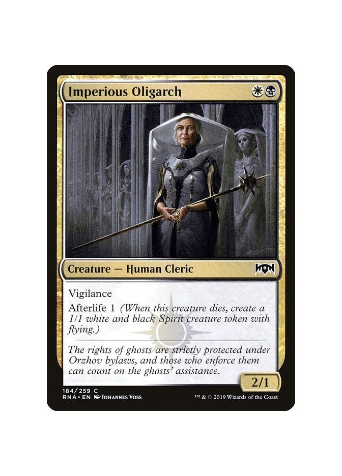 Imperious Oligarch - Foil